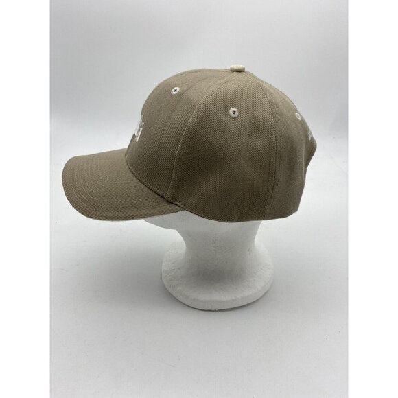 MEI Ball‎ Hat Cap Mens McGee Enterprises Inc Adjustable Tan Brown City Hunter - Picture 2 of 11